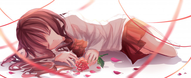 Обои картинки фото аниме, ib, девушка