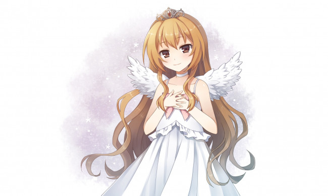 Обои картинки фото аниме, toradora, айсака, тайга