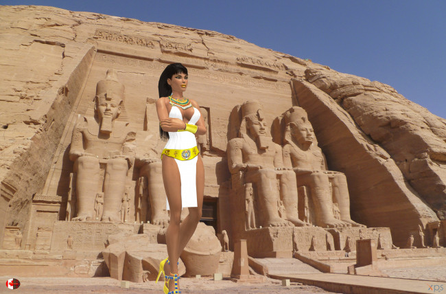 Обои картинки фото 3д графика, история , history, девушка, взгляд, фон, змея