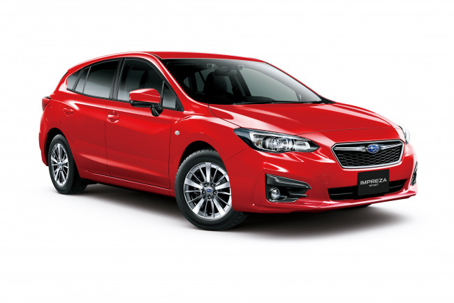Обои картинки фото автомобили, subaru, 2016г, jp-spec, sport, 5-door, impreza