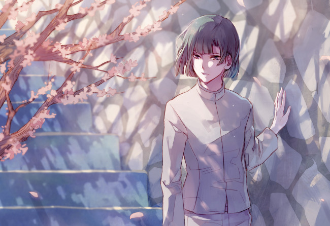 Обои картинки фото аниме, hikaru no go, парень