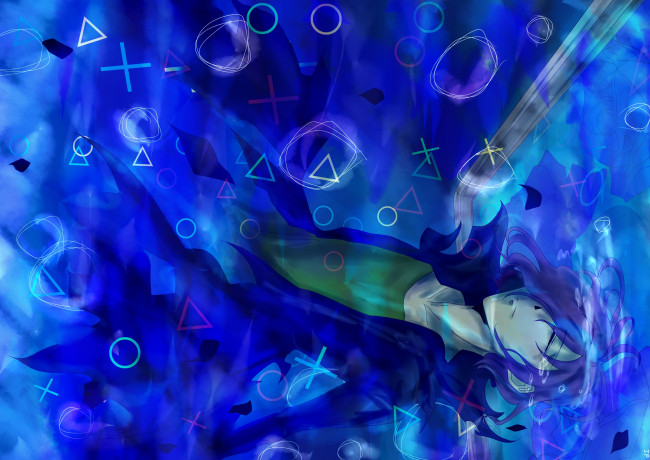 Обои картинки фото аниме, ib, гарри