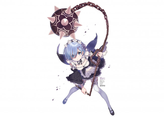 Обои картинки фото аниме, re,  zero kara hajimeru isekai seikatsu, рем