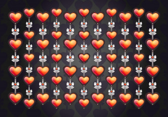 Картинка векторная+графика сердечки+ hearts фон сердечки