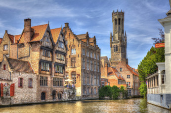 Картинка brugge города брюгге+ бельгия простор