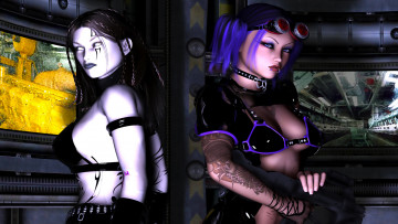 Картинка 3д+графика фантазия+ fantasy взгляд девушки фон