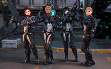 Картинка 3д+графика фантазия+ fantasy фон взгляд девушки