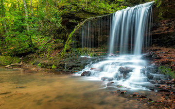 Картинка lost+creek+falls +winconsin природа водопады lost creek falls winconsin