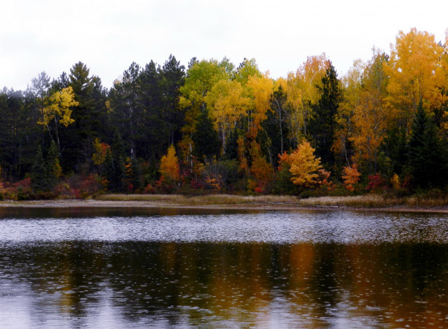 Обои картинки фото природа, реки, озера, осень