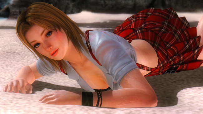 Обои картинки фото 3д графика, люди , people, фон, взгляд, девушка