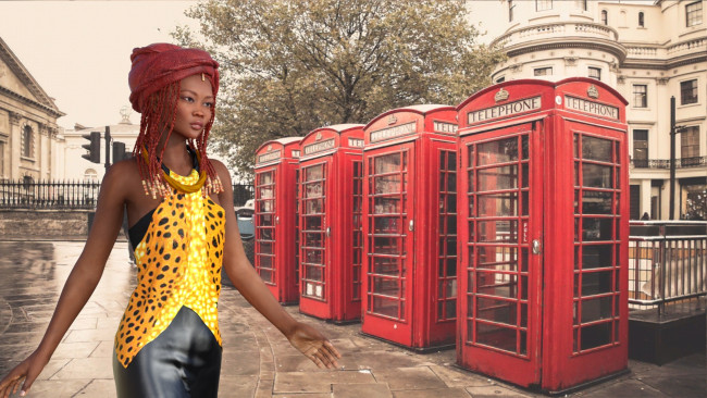 Обои картинки фото 3д графика, люди , people, фон, взгляд, девушка