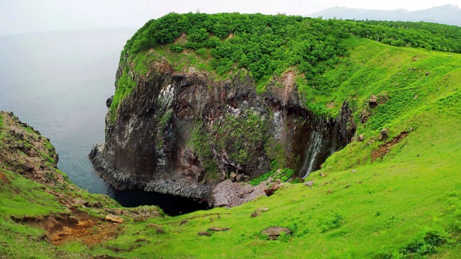 Обои картинки фото природа, побережье, скала