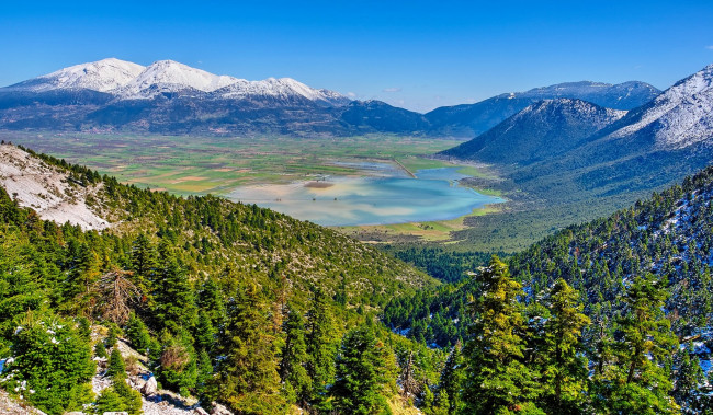 Обои картинки фото природа, горы, простор