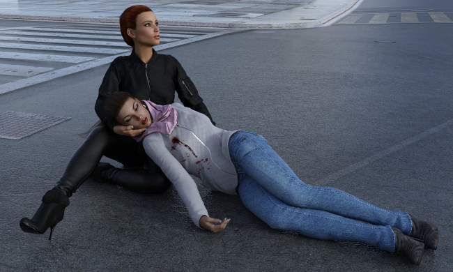 Обои картинки фото she wolf, 3д графика, фантазия , fantasy, персонажи