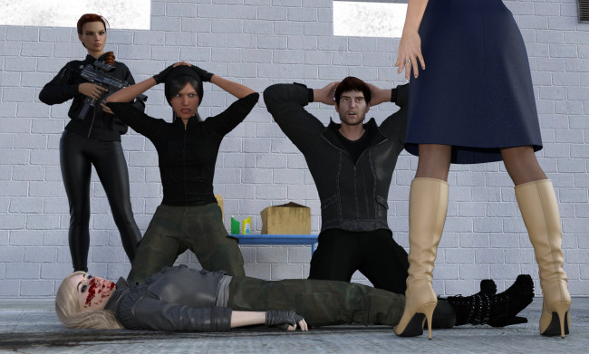 Обои картинки фото she wolf, 3д графика, фантазия , fantasy, персонажи