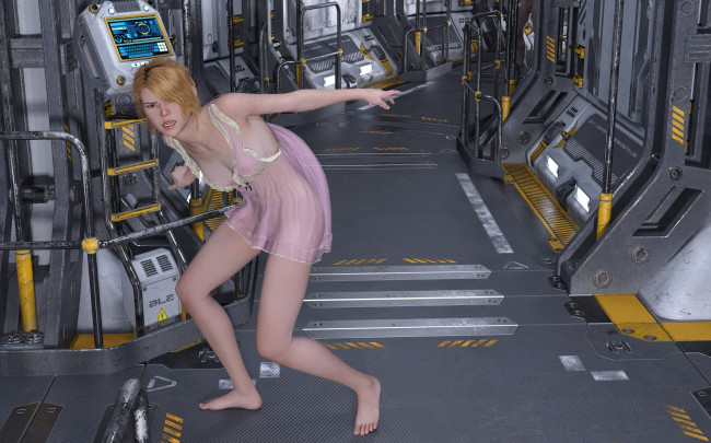 Обои картинки фото 3д графика, фантазия , fantasy, фон, взгляд, девушка