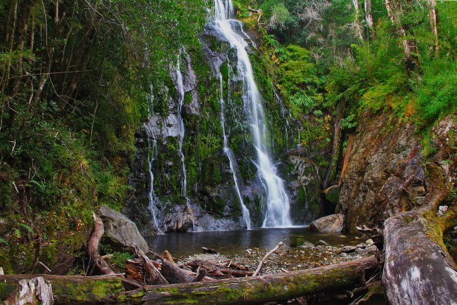 Обои картинки фото природа, водопады, простор