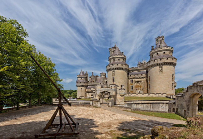 Обои картинки фото ch&, 226, teau de pierrefonds, города, замки франции, замок