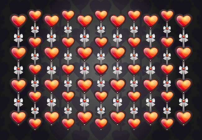 Обои картинки фото векторная графика, сердечки , hearts, фон, сердечки
