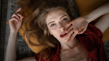 Картинка девушка девушки -unsort+ лица +портреты модель анна бродкина