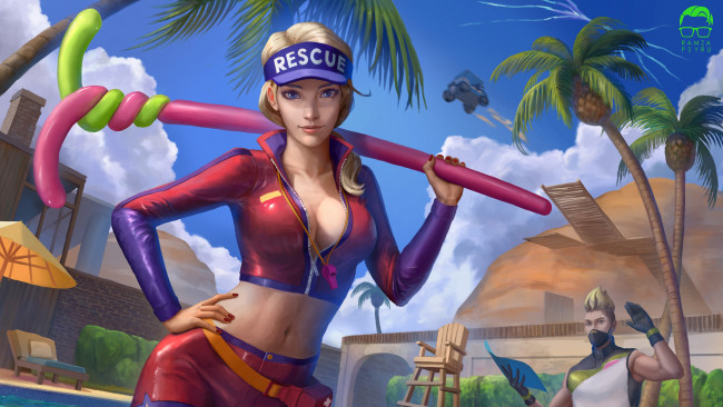 Обои картинки фото видео игры, fortnite, action, ролевая