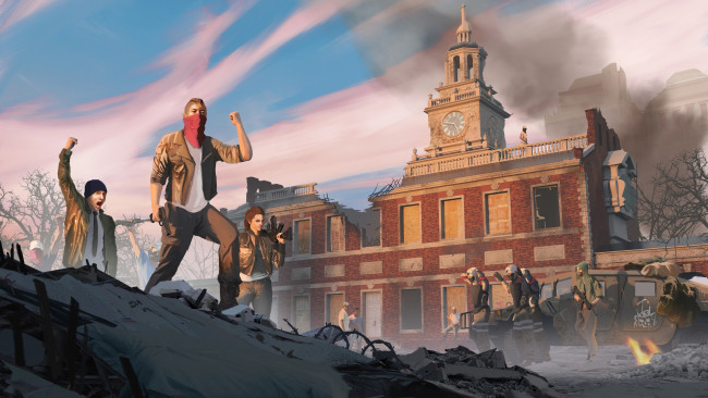 Обои картинки фото видео игры, homefront,  the revolution, the, revolution, action, шутер