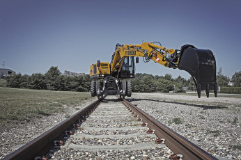 Картинка техника экскаваторы hydrema