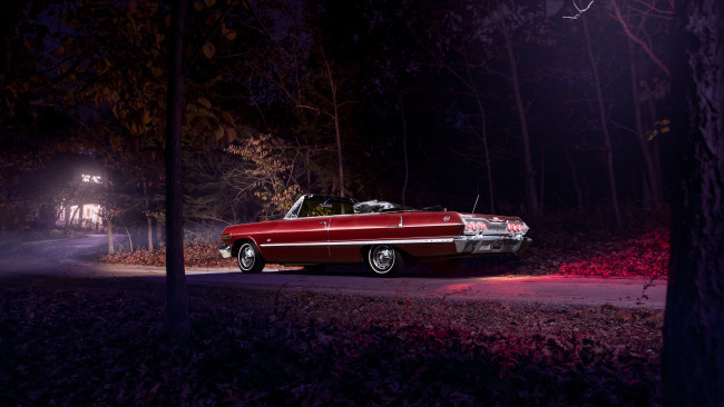 Обои картинки фото автомобили, chevrolet, impala, ss