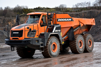Картинка техника строительная+техника doosan