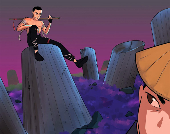 Обои картинки фото видео игры, tekken series, парни, обломки, бойцы