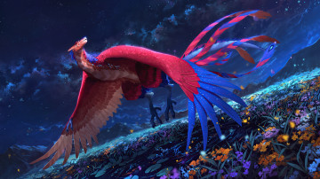 Картинка фэнтези существа птица