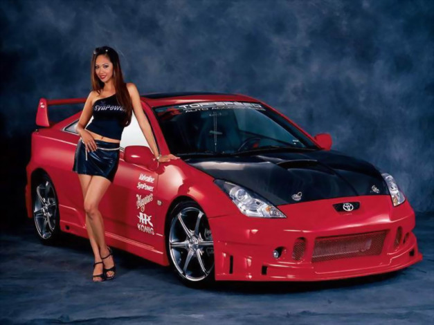 Обои картинки фото автомобили, авто, девушками