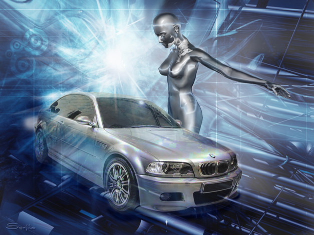 Обои картинки фото автомобили, bmw