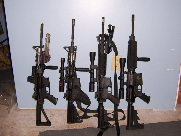Обои картинки фото оружие, автоматы