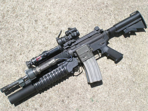 Обои картинки фото оружие, автоматы