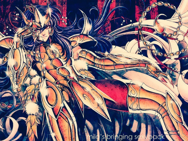 Обои картинки фото аниме, saint, seiya
