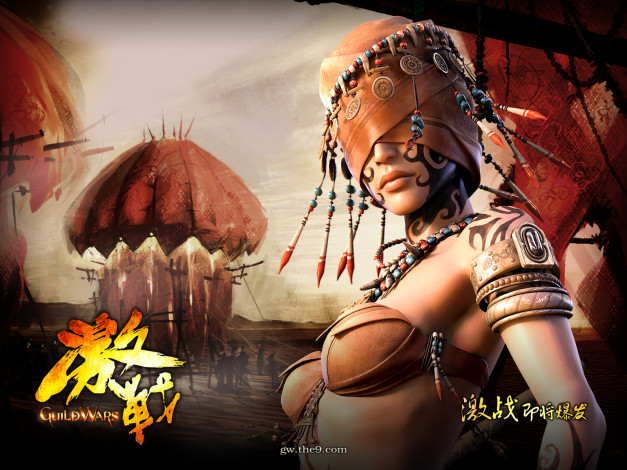 Обои картинки фото видео, игры, guild, wars, nightfall