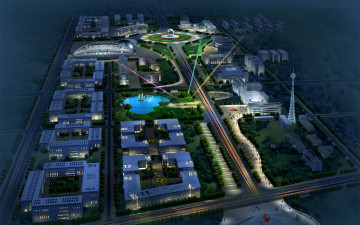 Картинка 3д графика architecture архитектура