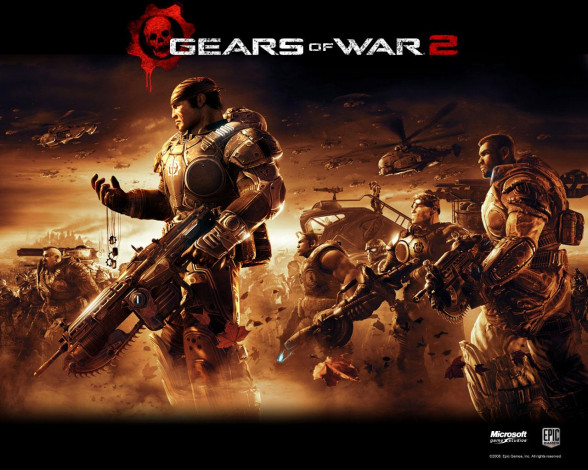 Обои картинки фото gears, of, wars, видео, игры, war