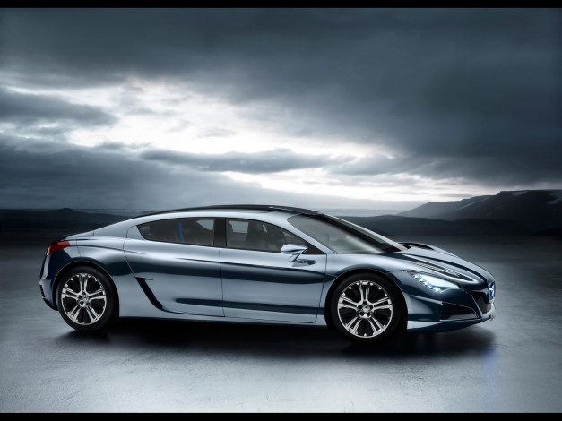 Обои картинки фото 2008, peugeot, rc, hymotion4, concept, автомобили