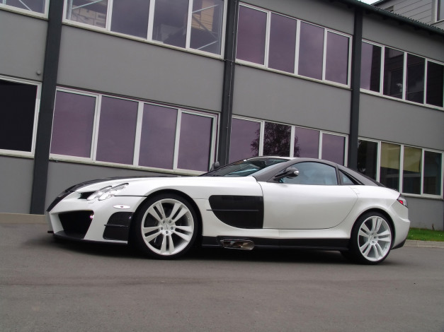 Обои картинки фото 2009, mansory, mercedes, benz, mclaren, slr, renovatio, автомобили