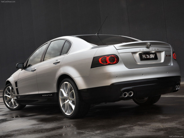 Обои картинки фото hsv, senator, signature, sv08, 2008, автомобили, holden