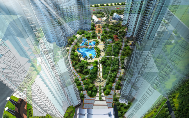 Обои картинки фото 3д, графика, architecture, архитектура