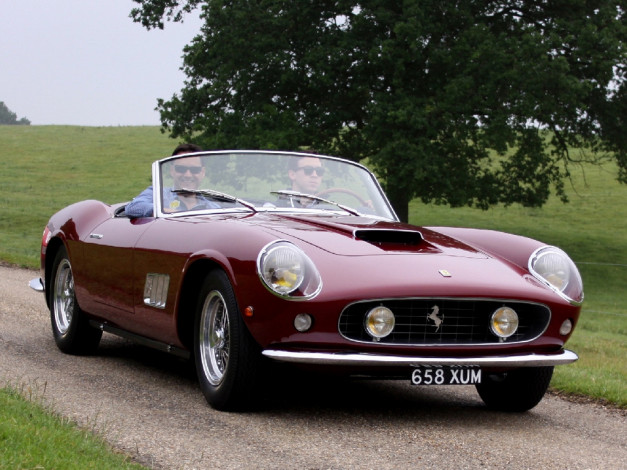 Обои картинки фото автомобили, ferrari