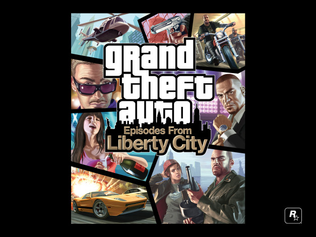 Обои картинки фото grand, theft, auto, episodes, from, liberty, city, видео, игры