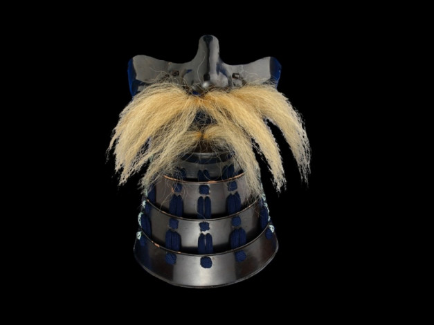 Обои картинки фото маска, воина, мэ, но, сита, хо, оружие, доспехи