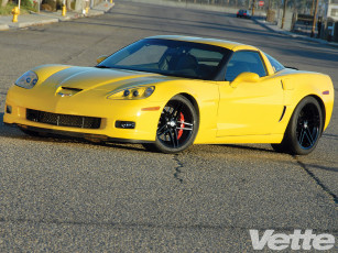 Картинка 2008 chevrolet corvette автомобили
