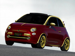 обоя fiat, 500c, la, dolce, vita, by, fenice, milano, автомобили, 3д
