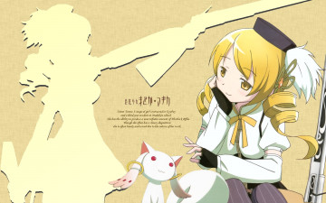 Картинка аниме mahou shoujo madoka magika девушка