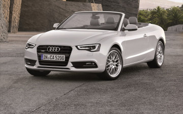 Картинка audi a5 cabriolet 2013 автомобили 